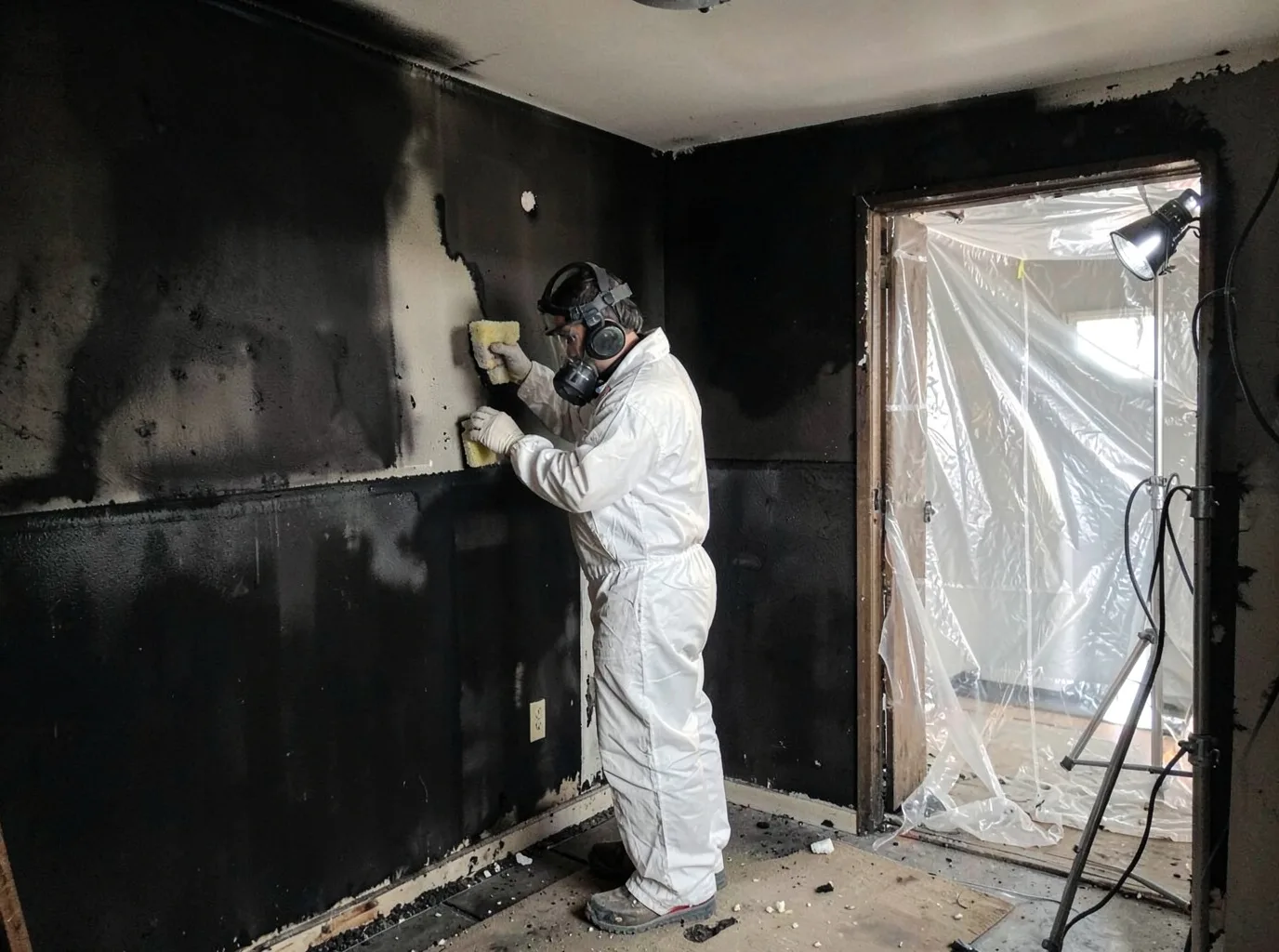 Fire Damage Restoration company in Asbury, WV